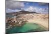 Beach in the Playa Papagayo, Near Playa Blanca, Lanzarote, Canary Islands, Spain-Markus Lange-Mounted Photographic Print