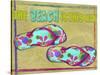 Beach is this Way-Kate Ward Thacker-Stretched Canvas