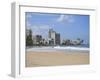 Beach, Isla Verde, San Juan, Puerto Rico, West Indies, Caribbean, USA, Central America-Wendy Connett-Framed Photographic Print