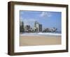 Beach, Isla Verde, San Juan, Puerto Rico, West Indies, Caribbean, USA, Central America-Wendy Connett-Framed Photographic Print