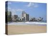 Beach, Isla Verde, San Juan, Puerto Rico, West Indies, Caribbean, USA, Central America-Wendy Connett-Stretched Canvas