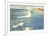 Beach, Jacksonville, Florida-null-Framed Premium Giclee Print