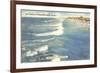 Beach, Jacksonville, Florida-null-Framed Premium Giclee Print