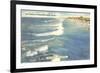 Beach, Jacksonville, Florida-null-Framed Premium Giclee Print