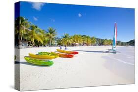 Beach, Jolly Harbour, St. Mary, Antigua, Leeward Islands, West Indies, Caribbean, Central America-Frank Fell-Stretched Canvas