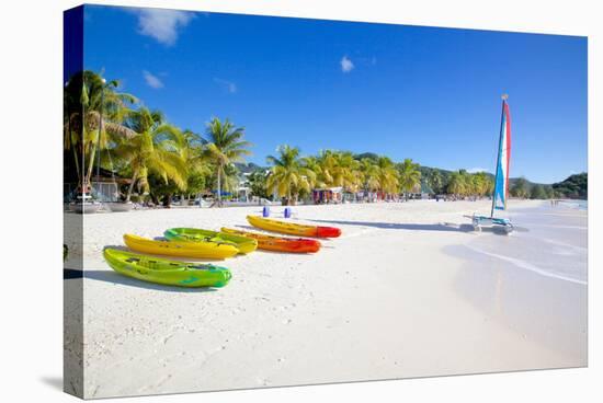 Beach, Jolly Harbour, St. Mary, Antigua, Leeward Islands, West Indies, Caribbean, Central America-Frank Fell-Stretched Canvas