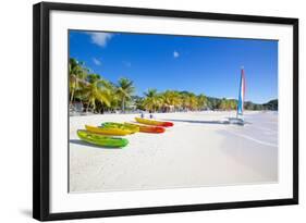 Beach, Jolly Harbour, St. Mary, Antigua, Leeward Islands, West Indies, Caribbean, Central America-Frank Fell-Framed Photographic Print