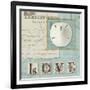 Beach Journal I-Hugo Wild-Framed Premium Giclee Print