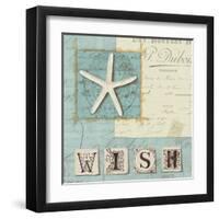 Beach Journal II-Hugo Wild-Framed Art Print