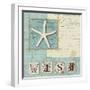 Beach Journal II-Hugo Wild-Framed Art Print