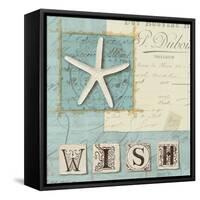 Beach Journal II-Hugo Wild-Framed Stretched Canvas