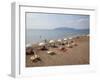 Beach, Kalamaki, Zakynthos, Ionian Islands, Greek Islands, Greece, Europe-Frank Fell-Framed Photographic Print