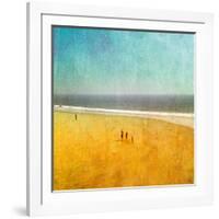 Beach Kids-Pete Kelly-Framed Giclee Print