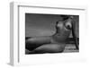 Beach lady-Mikhail Faletkin-Framed Photographic Print