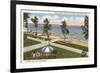 Beach, Lake Erie, Perry, Ohio-null-Framed Art Print