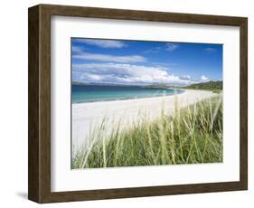 Beach Landscape in the Northern Part of the Isle of Lewis, Scotland-Martin Zwick-Framed Photographic Print