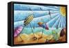 Beach Life I-Megan Aroon Duncanson-Framed Stretched Canvas