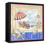 Beach Life I-Fiona Stokes-Gilbert-Framed Stretched Canvas
