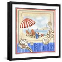 Beach Life I-Fiona Stokes-Gilbert-Framed Giclee Print