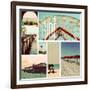 Beach Life II-Gail Peck-Framed Photographic Print