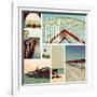 Beach Life II-Gail Peck-Framed Photographic Print