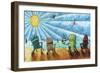 Beach Life II-Megan Aroon Duncanson-Framed Giclee Print