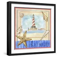 Beach Life II-Fiona Stokes-Gilbert-Framed Giclee Print