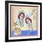 Beach Life III-Fiona Stokes-Gilbert-Framed Giclee Print