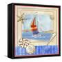 Beach Life IV-Fiona Stokes-Gilbert-Framed Stretched Canvas