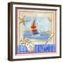 Beach Life IV-Fiona Stokes-Gilbert-Framed Giclee Print