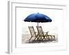 Beach Life on White I-Karen Williams-Framed Giclee Print