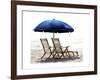 Beach Life on White I-Karen Williams-Framed Giclee Print