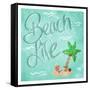 Beach Life-Milli Villa-Framed Stretched Canvas