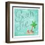 Beach Life-Milli Villa-Framed Art Print