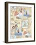 Beach Life-Fiona Stokes-Gilbert-Framed Giclee Print