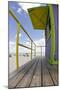 Beach Lifeguard Tower '12 St', in Art Deco Style, Miami South Beach-Axel Schmies-Mounted Photographic Print