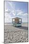 Beach Lifeguard Tower '14 St', Typical Art Deco Design, Miami South Beach-Axel Schmies-Mounted Premium Photographic Print