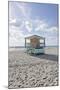 Beach Lifeguard Tower '14 St', Typical Art Deco Design, Miami South Beach-Axel Schmies-Mounted Photographic Print