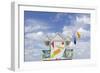 Beach Lifeguard Tower '6 St', Typical Art Deco Design, Miami South Beach-Axel Schmies-Framed Photographic Print