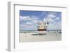 Beach Lifeguard Tower '6 St', Typical Art Deco Design, Miami South Beach-Axel Schmies-Framed Photographic Print