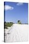 Beach Lifeguard Tower '74 St', Atlantic Ocean, Miami South Beach, Florida, Usa-Axel Schmies-Stretched Canvas