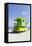 Beach Lifeguard Tower '77 St', Atlantic Ocean, Miami South Beach, Florida, Usa-Axel Schmies-Framed Stretched Canvas