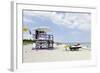 Beach Lifeguard Tower '79 St', Miami South Beach, Florida, Usa-Axel Schmies-Framed Photographic Print