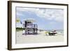 Beach Lifeguard Tower '79 St', Miami South Beach, Florida, Usa-Axel Schmies-Framed Photographic Print