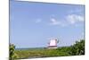 Beach Lifeguard Tower '83 St', Atlantic Ocean, Miami South Beach, Florida, Usa-Axel Schmies-Mounted Photographic Print