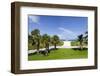 Beach Lifeguard Tower 'Jetty', Bicycle Rental Station in South Point Park, Florida-Axel Schmies-Framed Photographic Print
