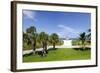 Beach Lifeguard Tower 'Jetty', Bicycle Rental Station in South Point Park, Florida-Axel Schmies-Framed Photographic Print