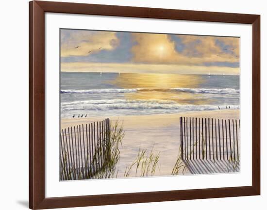 Beach Light-Diane Romanello-Framed Art Print