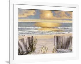 Beach Light-Diane Romanello-Framed Art Print