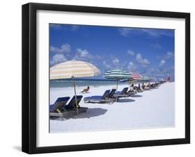 Beach, Longboat Key, Sarasota, Florida, USA-John Miller-Framed Photographic Print